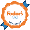 Fodor's Best - Napa Sonoma Badge